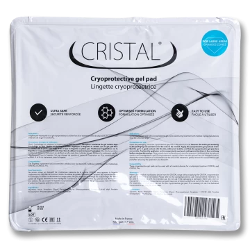 Large cryoprotective gel pads