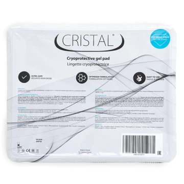 Small cryoprotective gel pads